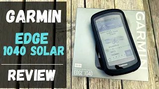 Garmin Edge 1040 (Solar) podrobná recenze