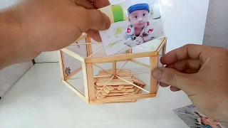 DIY! Useful Diy Ideas - Photo frame with ice cream sticks | 아이스크림 막대기로 사진 프레임
