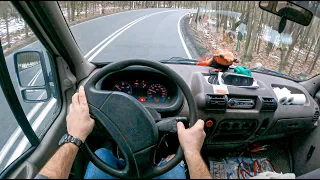 2000 Renault Master II (2.5 D 80 HP) | POV Test Drive #660 Joe Black