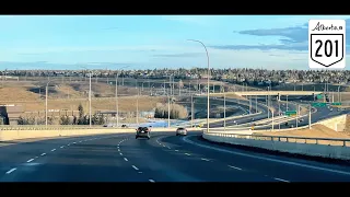 Calgary Ring Road - Stoney Trail, Tsuut'ina Trail Complete - Highway 201 - 2024/11