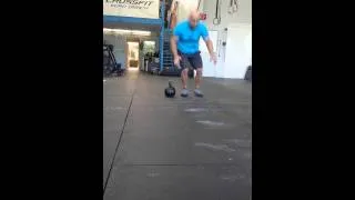 EMOM for 12 mins KB swings / burpees