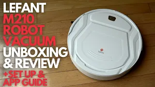 Lefant M210 Robot Vacuum - Impressed // Unboxing & REVIEW