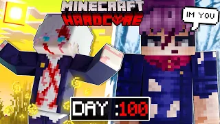 We Survived 100 Days as Yuji And Gojo in Jujutsu Kaisen Minecraft!
