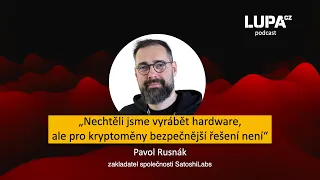 Pavol Rusnák (SatoshiLabs): Nechtěli jsme dělat hardware, ale pro kryptoměny bezpečnější řešení není