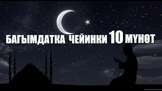 БАГЫМДАТКА  ЧЕЙИНКИ ОН МҮНӨТ / Кыргызча  котормо