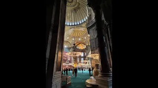 Beautiful Azaan at Hagia Sophia Mosque Istanbul 2020 / Turkey