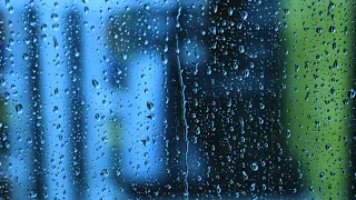 Sounds of rain for sleep and relaxation - Rain in the windows