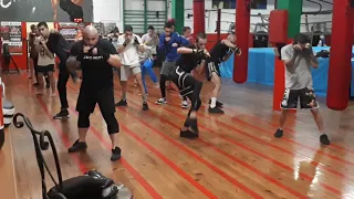 Training in Kickboxing Club Scorpion Pleven