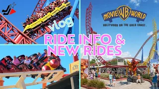 MOVIE WORLD - NEW RIDES, HOLIDAY CROWDS & MORE!