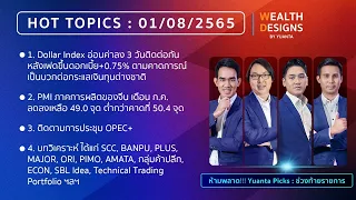 Wealth Designs 01/08/2565 : KBANK TQM BJC CPN