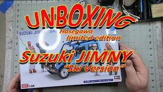 Hasegawa Suzuki JIMNY UNBOXING "Ski Version"