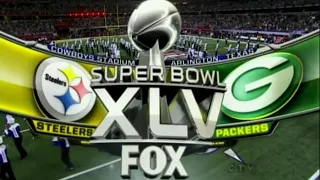 SUPERBOWL XLV Steelers vs Packers FOX intro