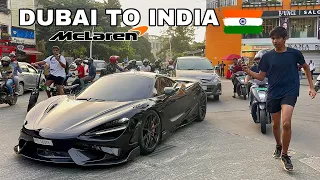 MCLAREN 765LT From DUBAI In INDIA | PUBLIC REACTIONS| BRUTAL SOUNDS