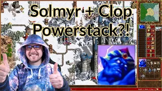 Solmyr +?! Clop powerstack?! || Heroes 3 Tower Gameplay || Jebus Cross || Alex_The_Magician