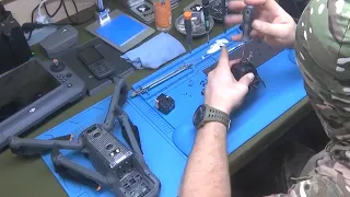 Repair of DJI drones by Russian military personnel