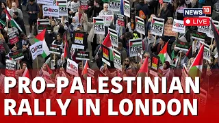 London News LIVE | Aerial View Of The Pro-Palestine March In London LIVE | Pro-Palestine Rally Live