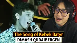 GUITARIST Reacts to DIMASH QUDAIBERGEN - The Song of Kebek Batyr | First Time Reaction!!