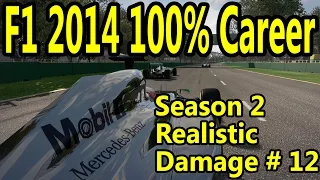 F1 2014 Gameplay PC : 100% Race Belgium 1080p HD F1 Game Career Mode Season 2.