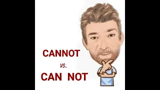 The Difference Between Cannot (One Word) and Can not (Two Words) Lesson (717) English Tutor Nick P
