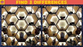 【Find the Difference】 Brain Game Puzzle - Part 154