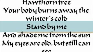 heather dale - hawthorn tree, lyrics.
