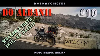 Motowycieczki - Do Albanii #10 / popularna SH21 / wracam z Theth