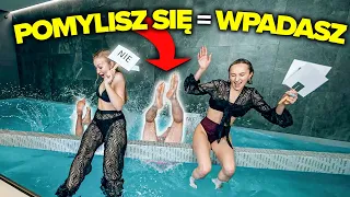 BŁĄD = WPADASZ DO BASENU!