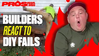 Builders React To Building Site Fails | Pros React | LADbible