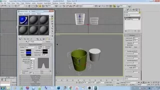 Как сделать стакан 3D max