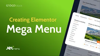 How to Create Elementor Mega Menu | JetMenu Plugin for WordPress