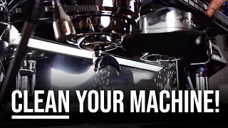 How to Clean an Espresso Machine | Barista Training w/ Gwilym Davies #6