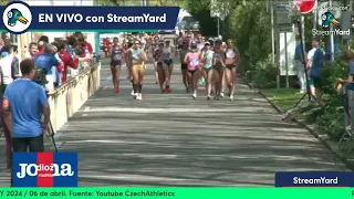Así fue el triunfo de Kimberly García en los 20 kms de la 92º Podebrady Walking 2024