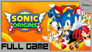 SONIC ORIGINS Gameplay Walkthrough FULL GAME (PC 4K 60FPS) - No Commentary