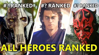 All 22 Star Wars Battlefront 2 Heroes Ranked!