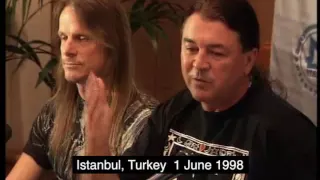 Deep Purple's Press Conference in Turkey 1998