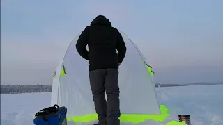 Палатка Лотос 3 эко!!! Бюджетная зимняя палатка!