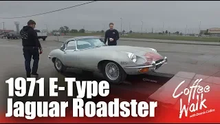 Coffee Walk Ep.21: BARN FIND! 1971 E-Type Jaguar Roadster in mint condition