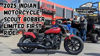 2025 Scout Bobber Limited First Ride