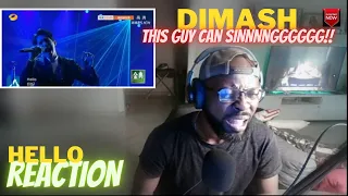 FIRST TIME LISTENING AND REACTING TO DIMASH KUDAIBERGEN - HELLO [LIONEL RICHIE COVER] - REACTION