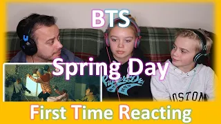 First Time Reacting to | BTS | Spring Day