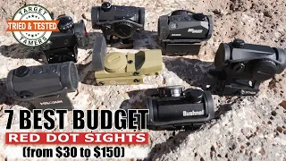 7 Best Budget Red Dot Sights Tested & Compared (Under $50, Under $100 & Under $150)