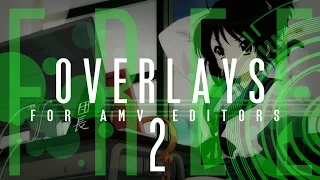 30+ (MORE) Free Overlays and Fonts for AMV Editors (Pack 2)