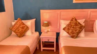 Standard room. Dream Lagoon Aqua park resort. Marsa Alam, Egypt. Vacation 2022.