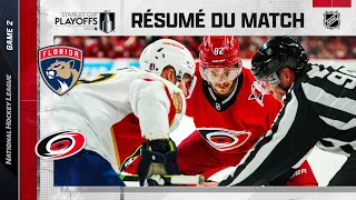 Faits saillants, match no 2, Hurricanes vs Panthers