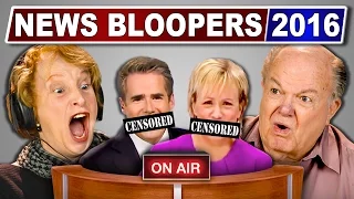 ELDERS REACT TO NEWS BLOOPERS 2016