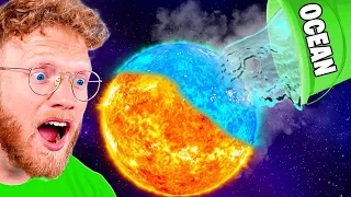 WHAT HAPPENS If You Pour ALL EARTHS WATER On The SUN? (movie)