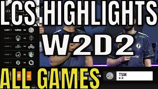 LCS Highlights ALL GAMES W2D2 Summer 2023 - Week 2 Day 2