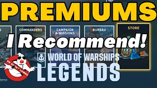 Premium Ships I Recommend! || World of Warships: Legends