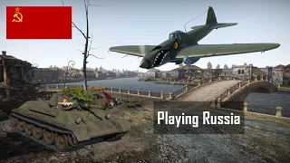 Playing warthunder realistic battles USSR with @averagejoegameplay7435