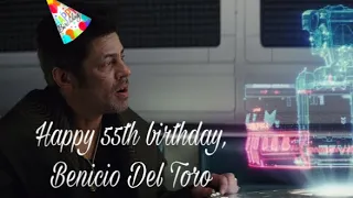 Benicio Del Toro, birthday edit (blinding lights)